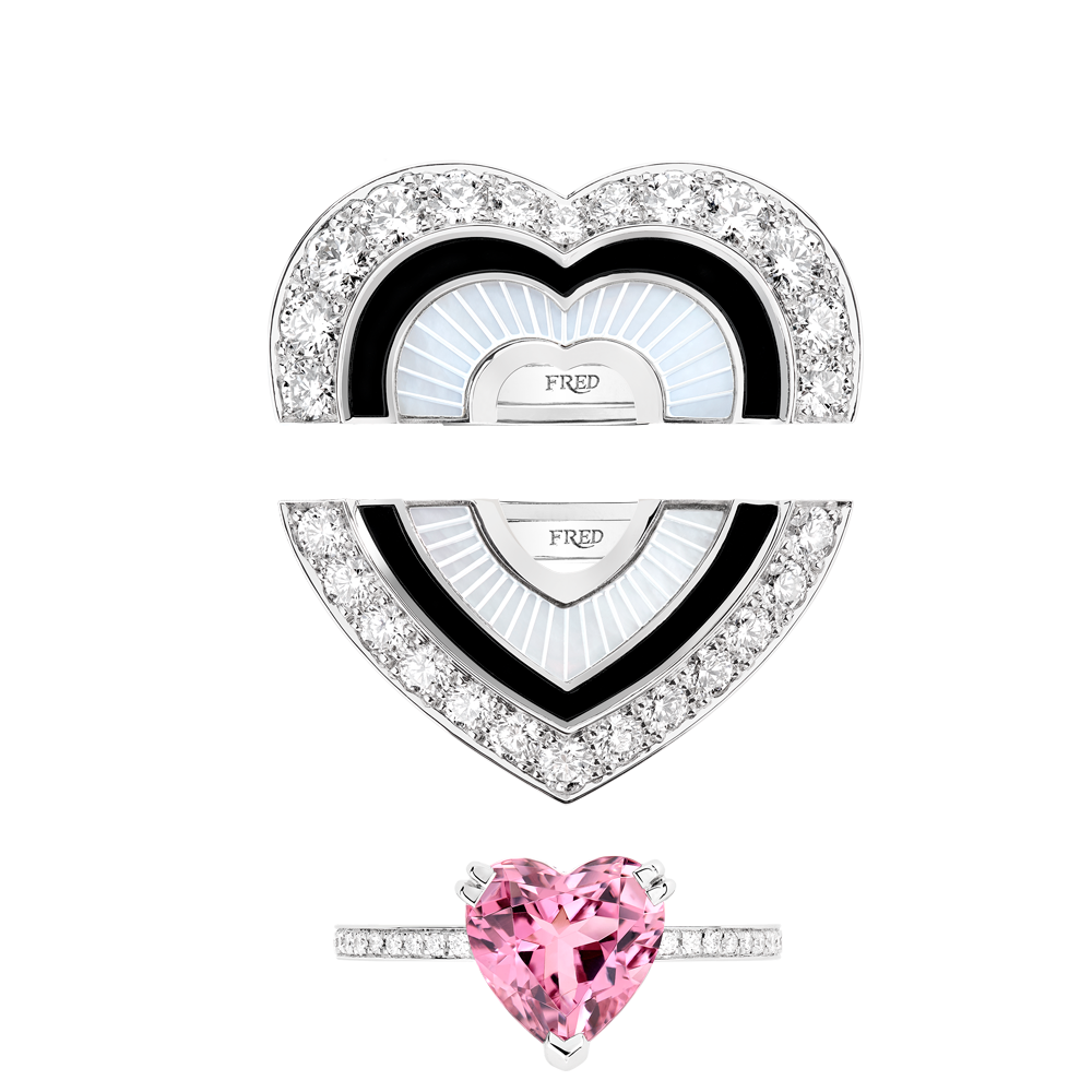 M. Fred Inner Light Pretty Woman系列&ldquo;大爱之心&rdquo;戒指