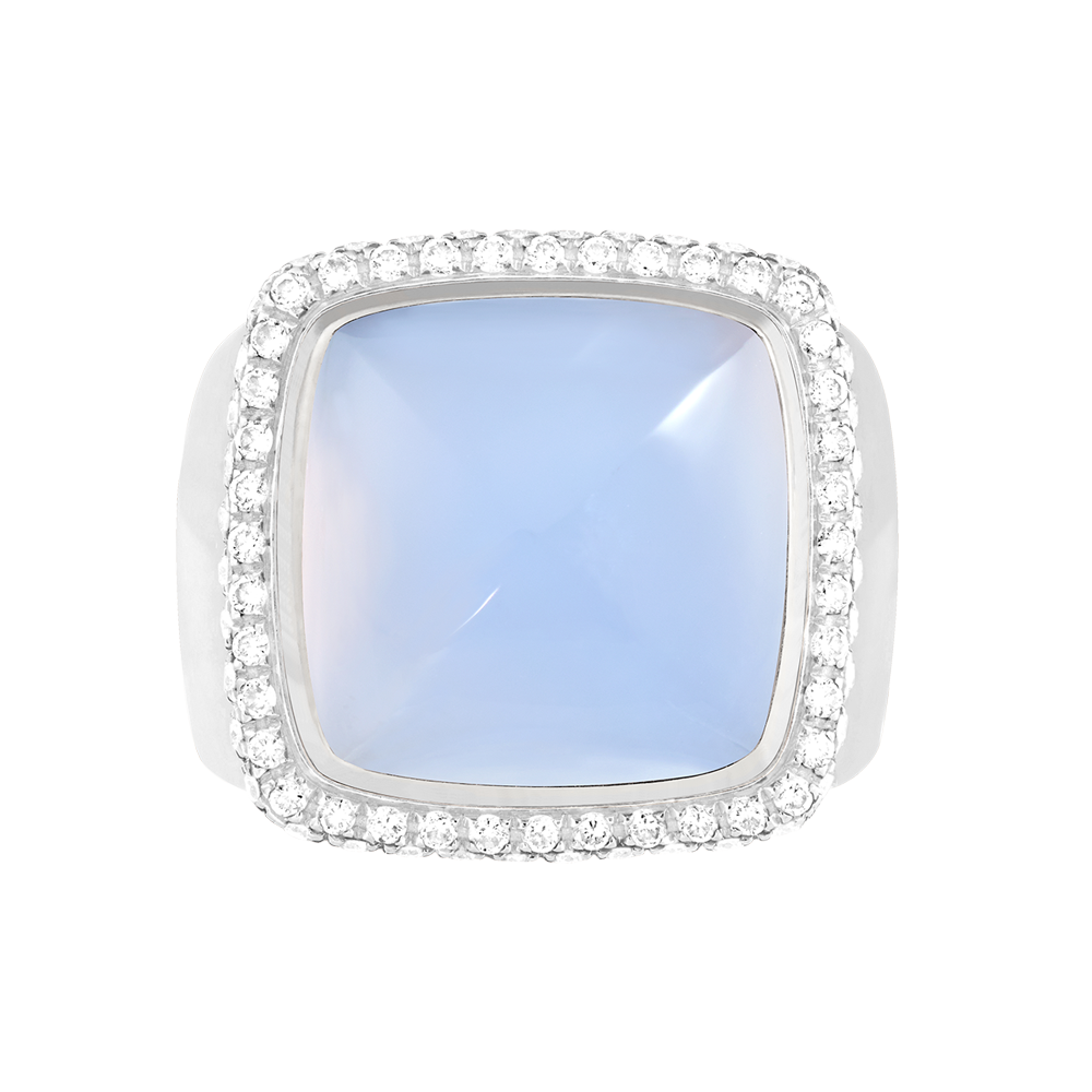 玉髓 Pain de Sucre系列可替换宝石戒指