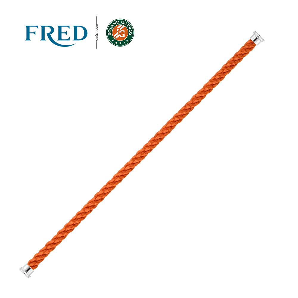 陶红色单圈链绳 #FREDxRolandGarros