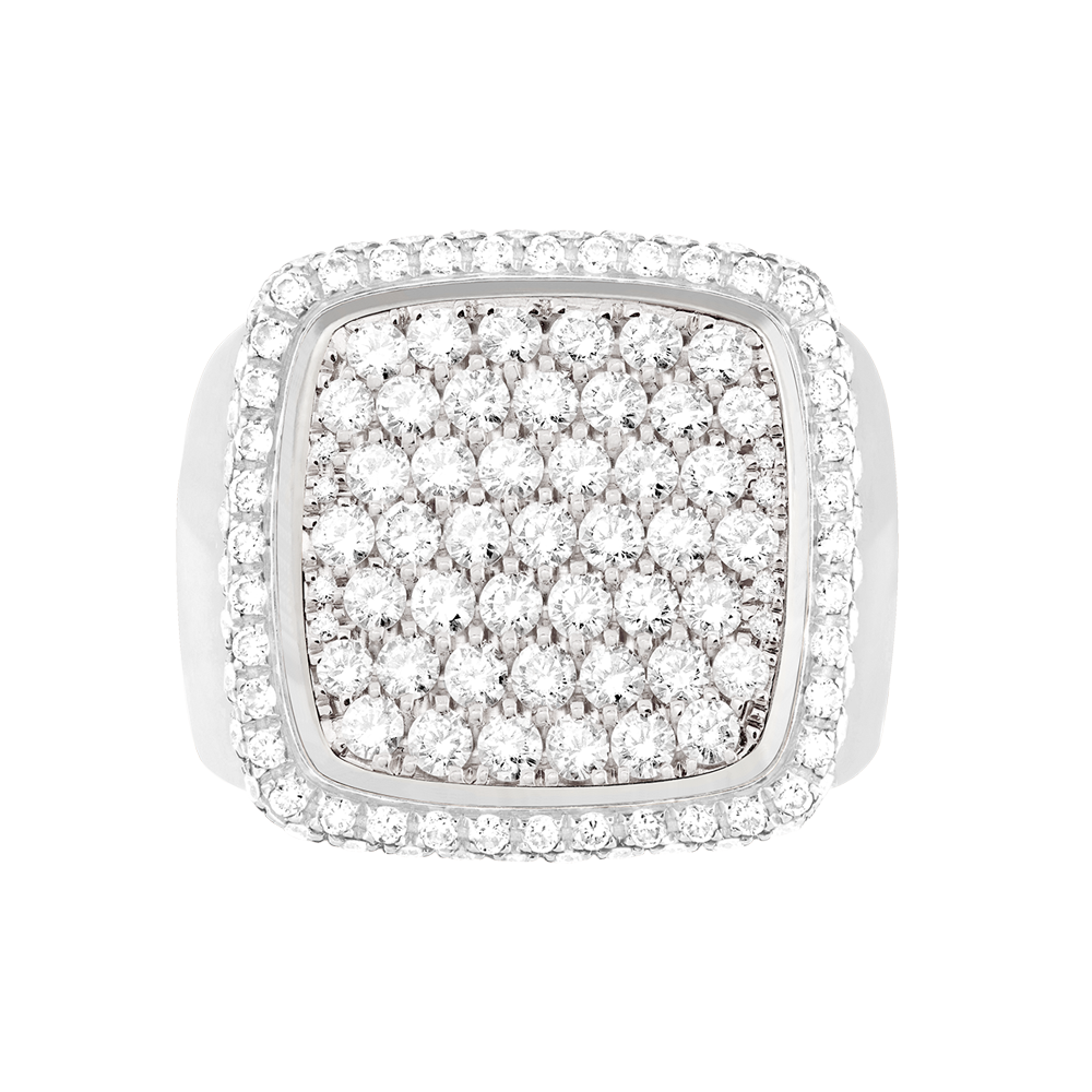 白色钻石 Pain de Sucre系列可替换宝石戒指