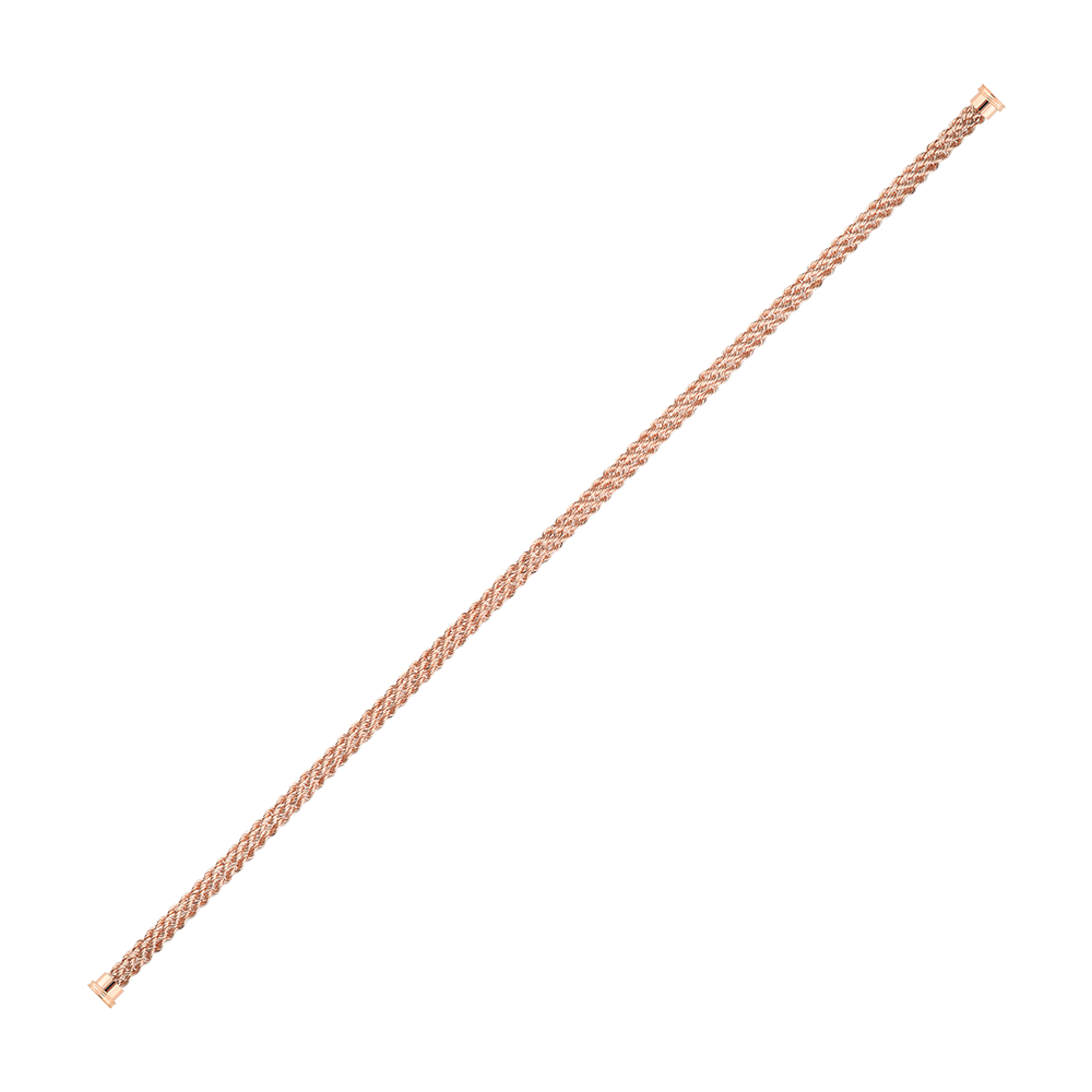 18K玫瑰金多链手链