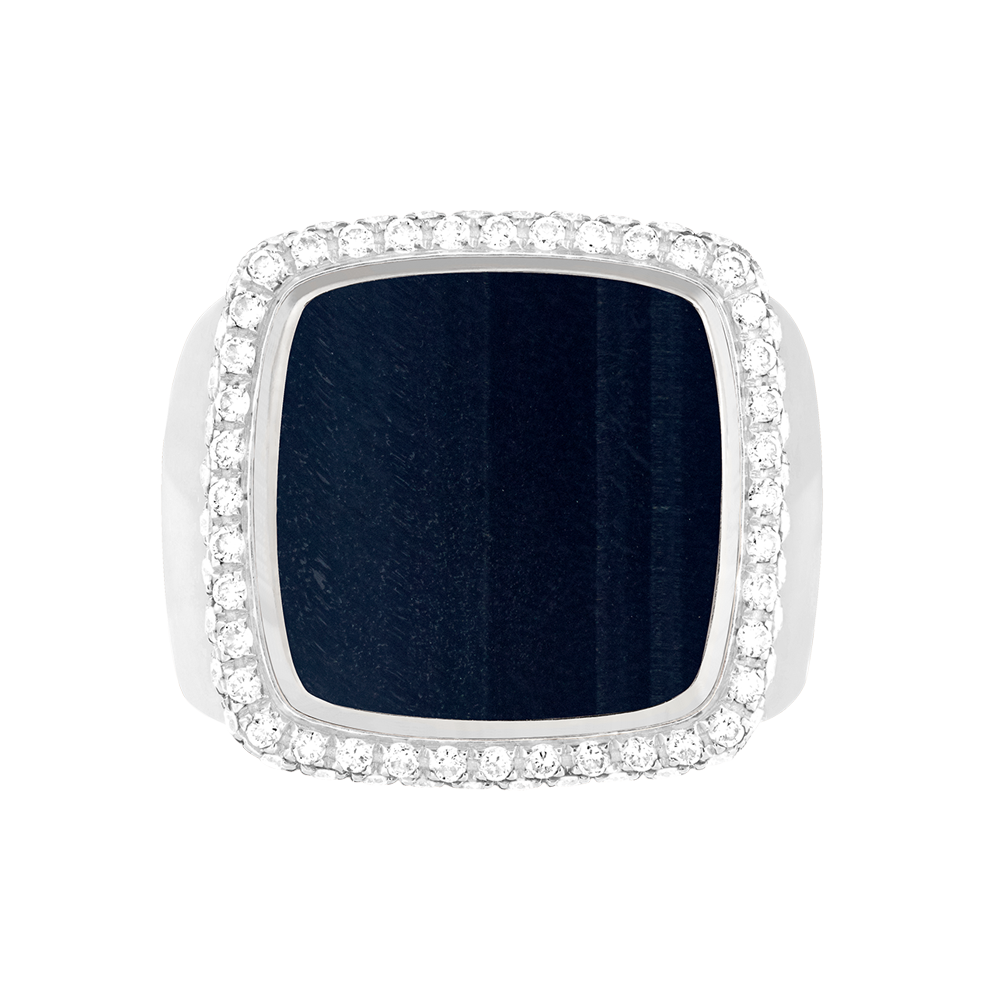 鹰眼石 Pain de Sucre系列可替换宝石戒指