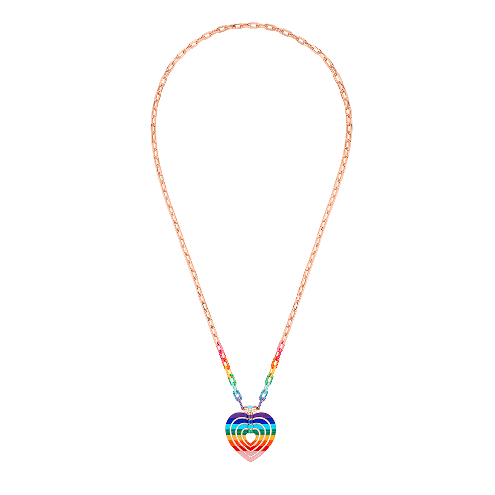 Pretty Woman Hypnotic Rainbow长项链