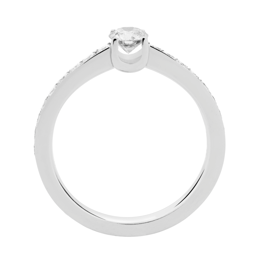 Force 10 Duo 订婚戒指 0.3克拉