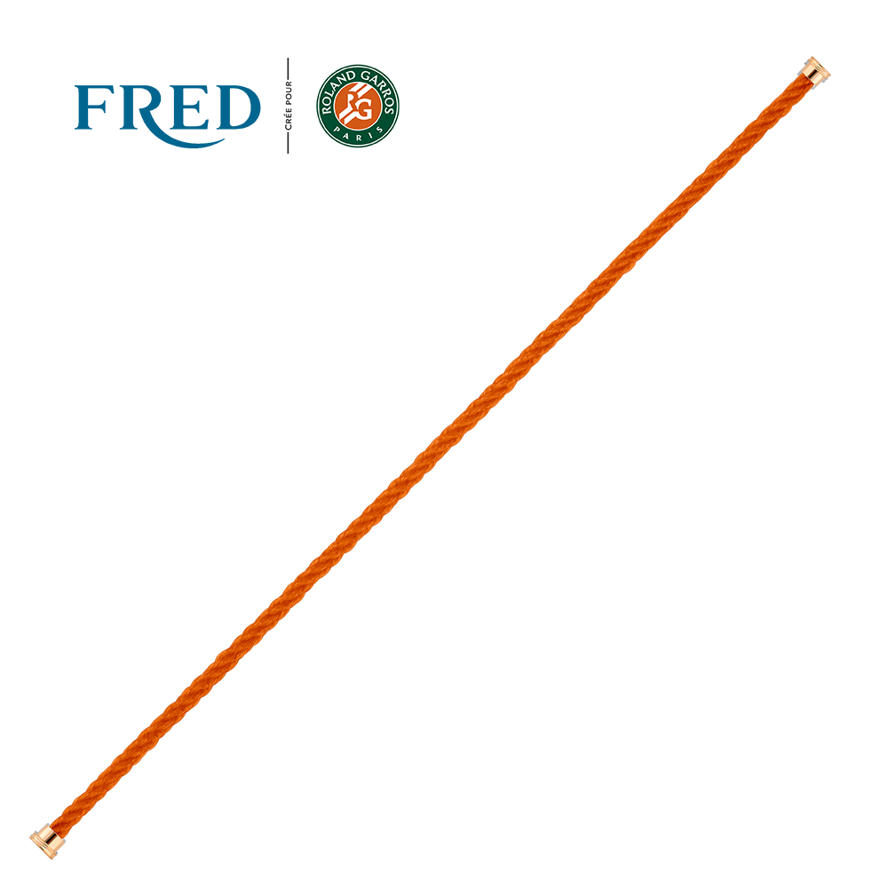 陶红色单圈链绳 #FREDxRolandGarros