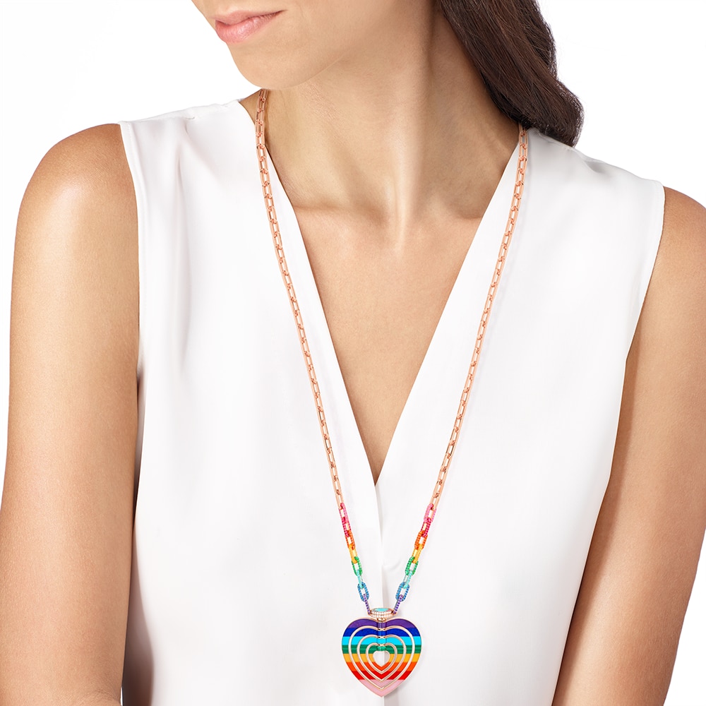 Pretty Woman Hypnotic Rainbow长项链