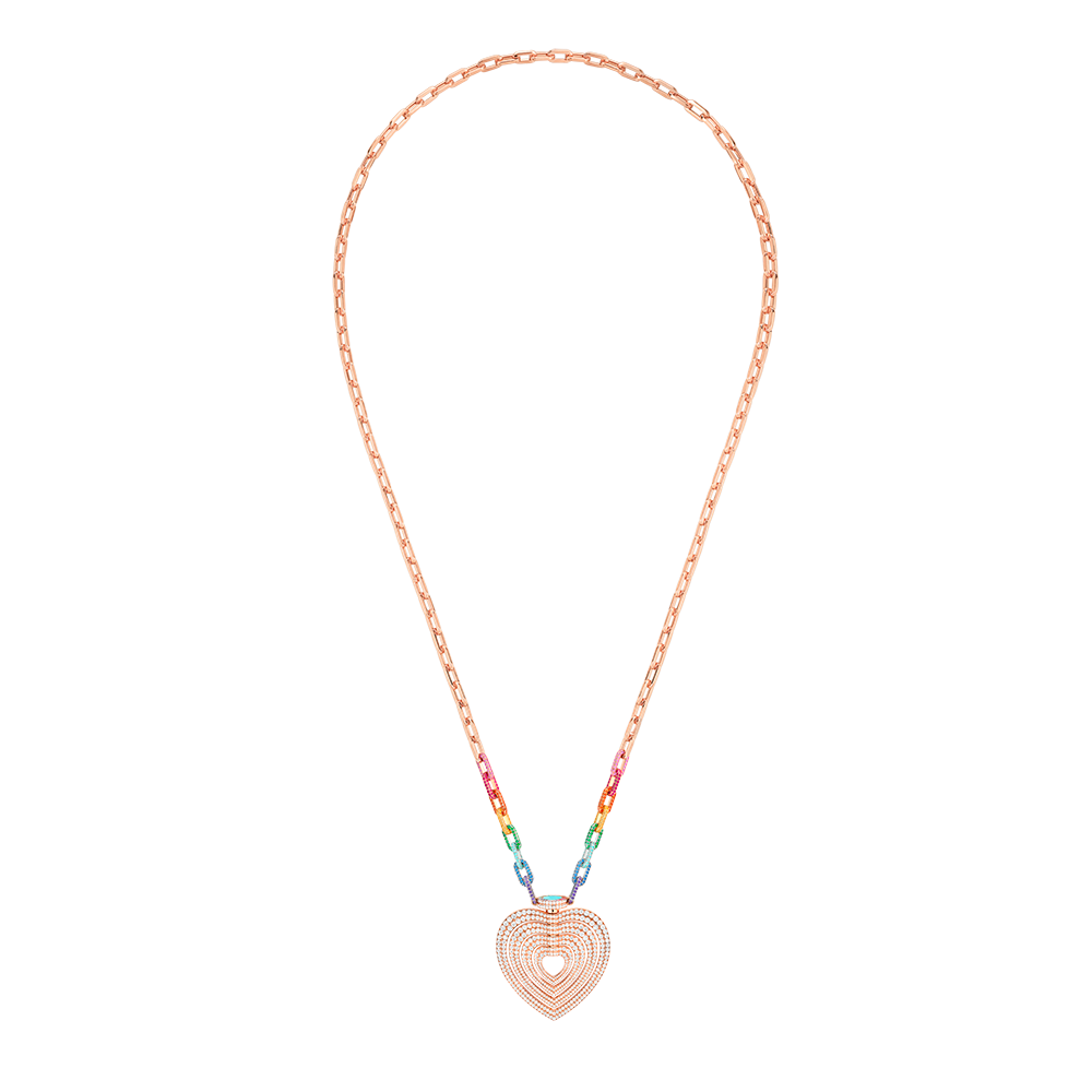 Pretty Woman Hypnotic Rainbow长项链