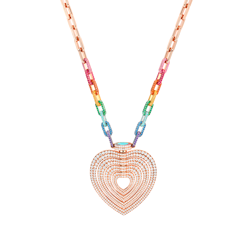 Pretty Woman Hypnotic Rainbow长项链