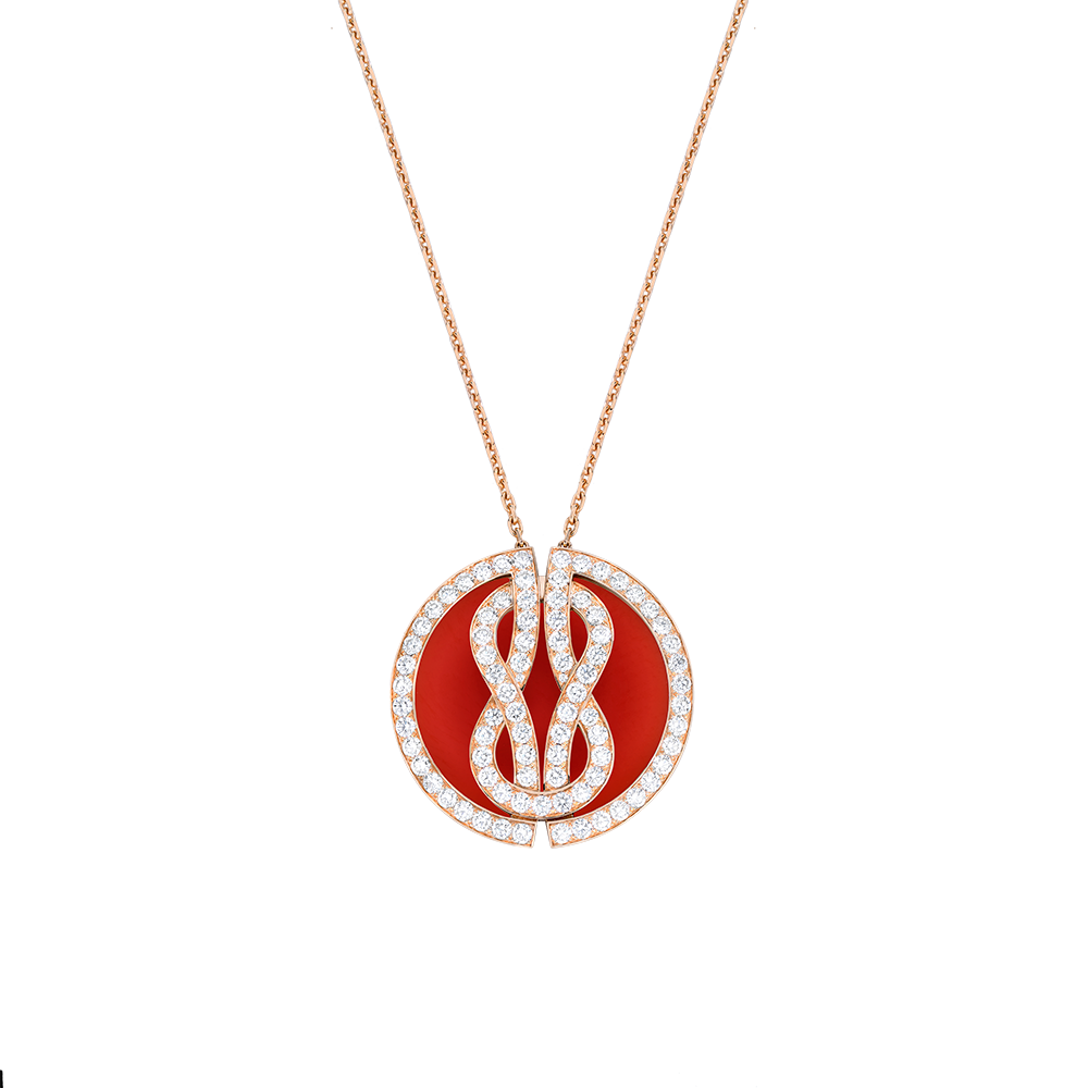 Chance Infinie系列Lucky Medals项链超大号款