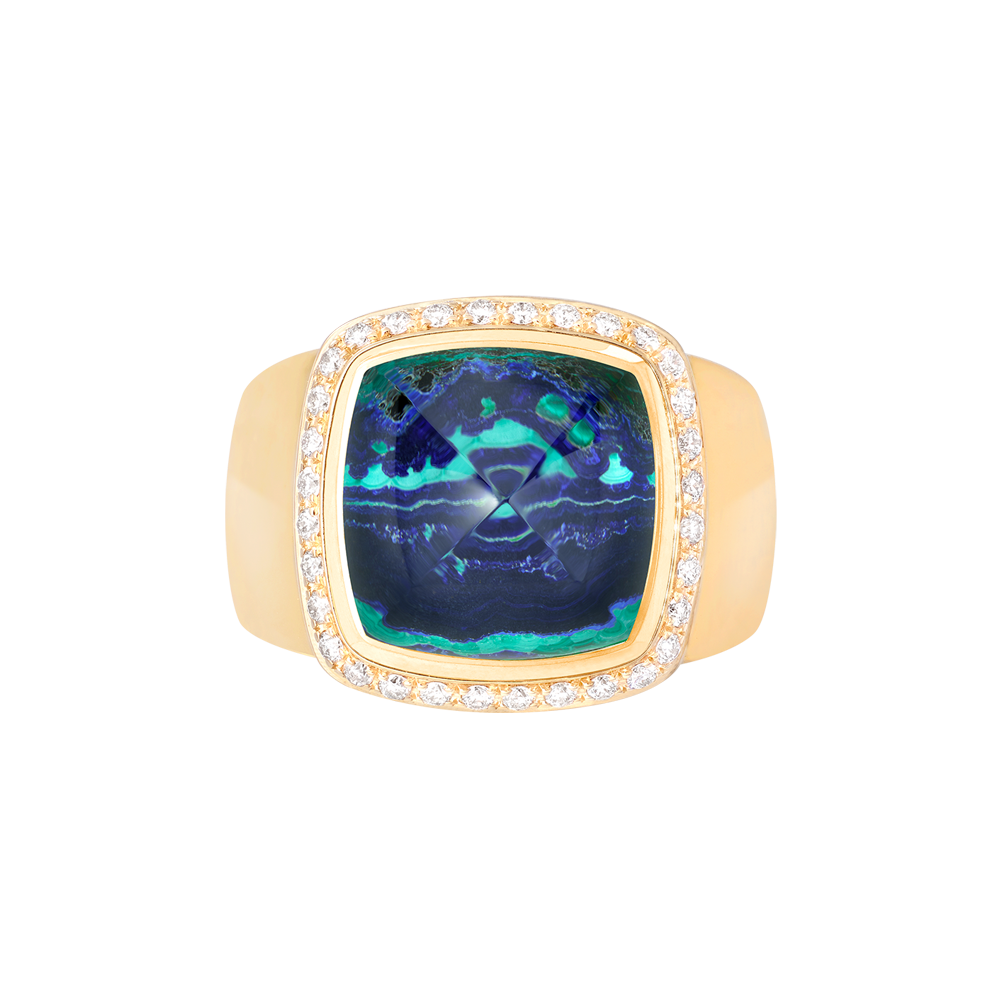 青金石 Pain de Sucre系列可替换宝石戒指