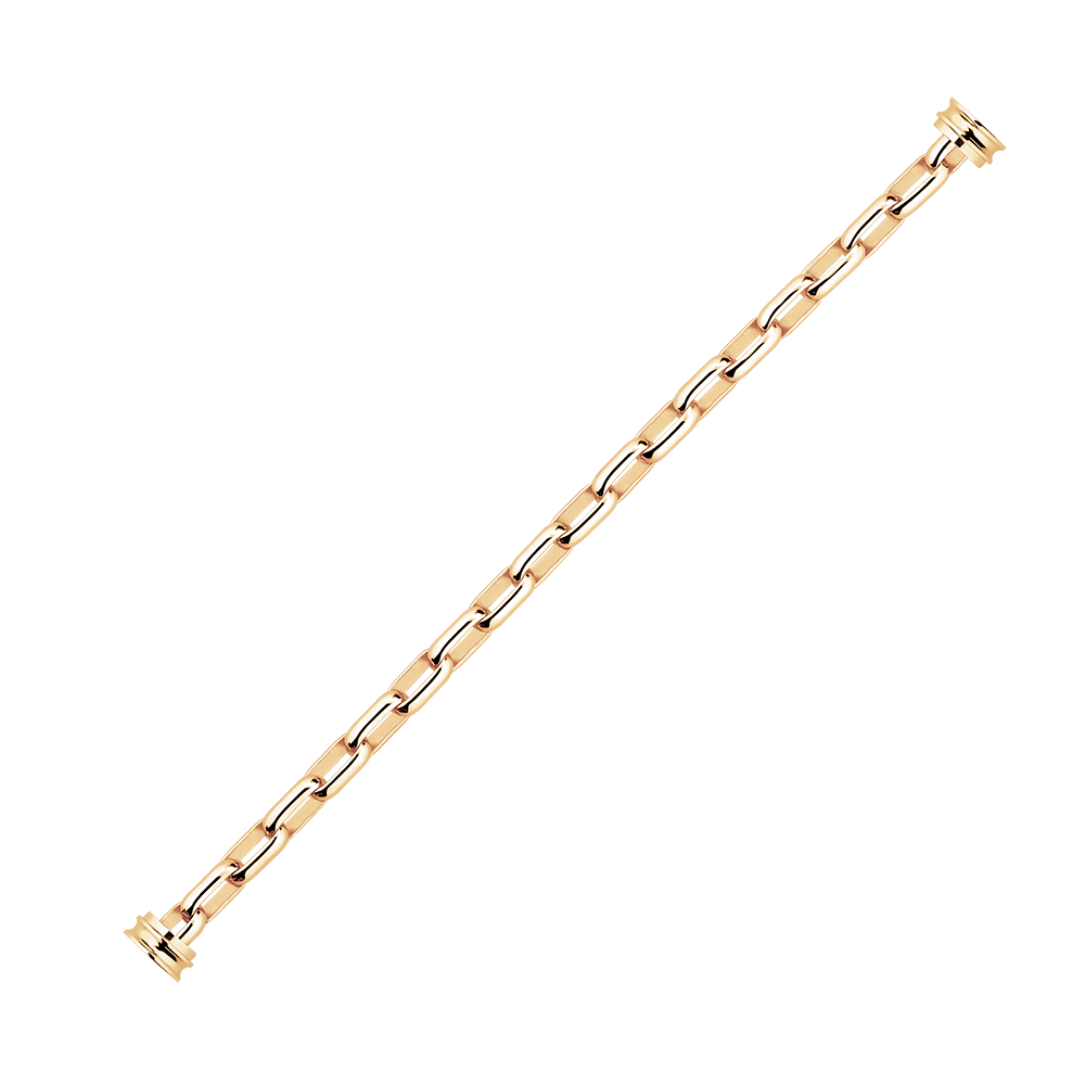 18K黄金链环式手链