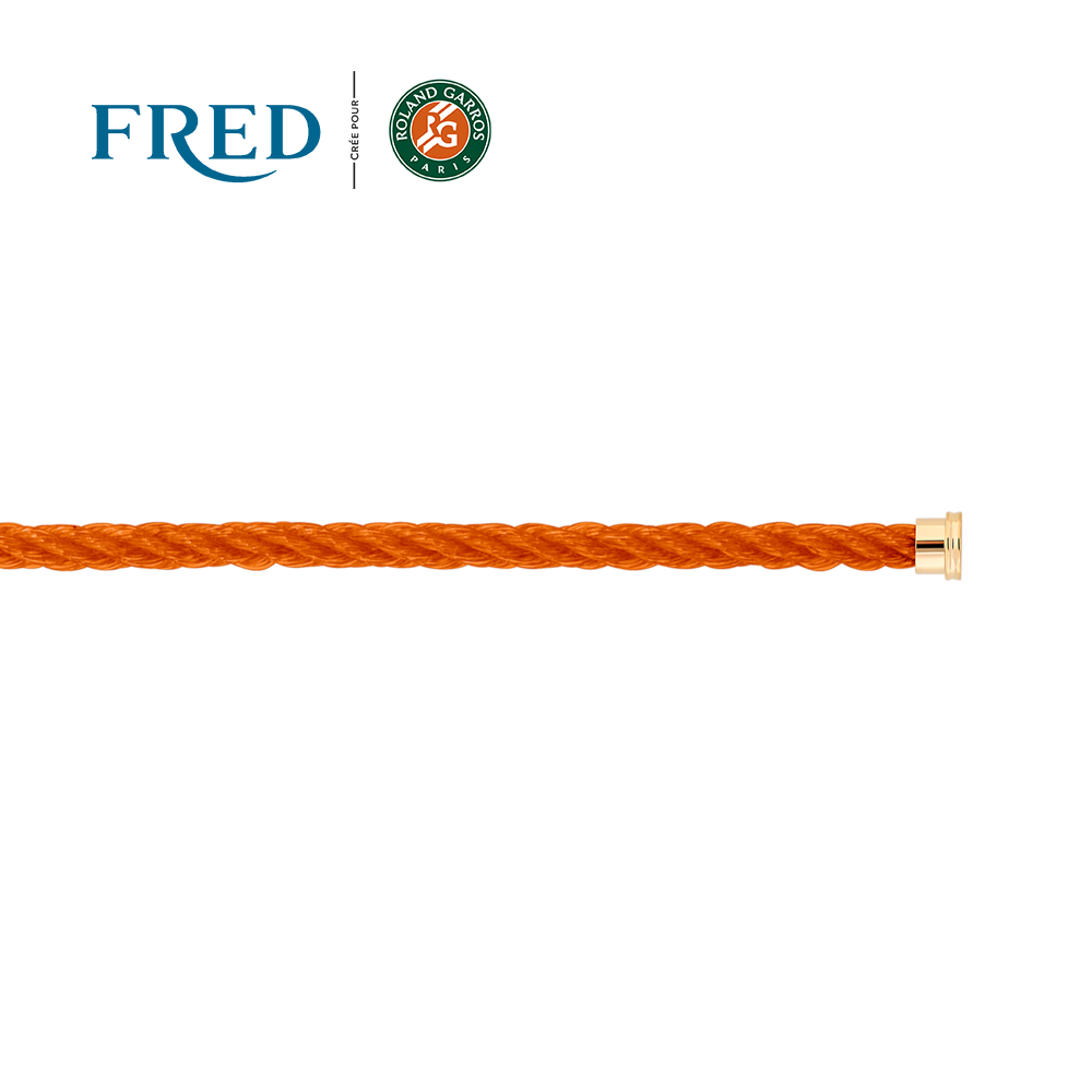 陶红色单圈链绳 #FREDxRolandGarros