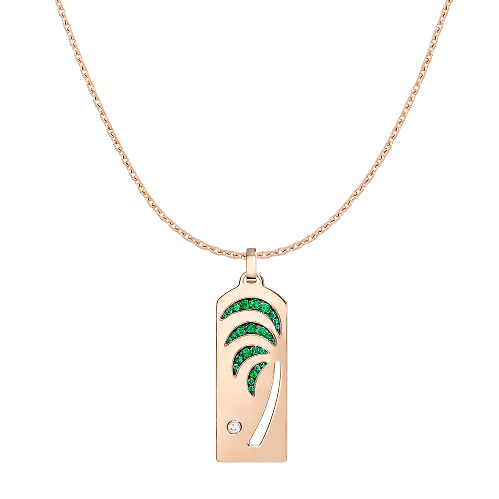 PALM TREE RIVIERA吊坠