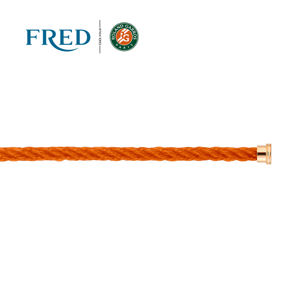 陶红色单圈链绳 #FREDxRolandGarros