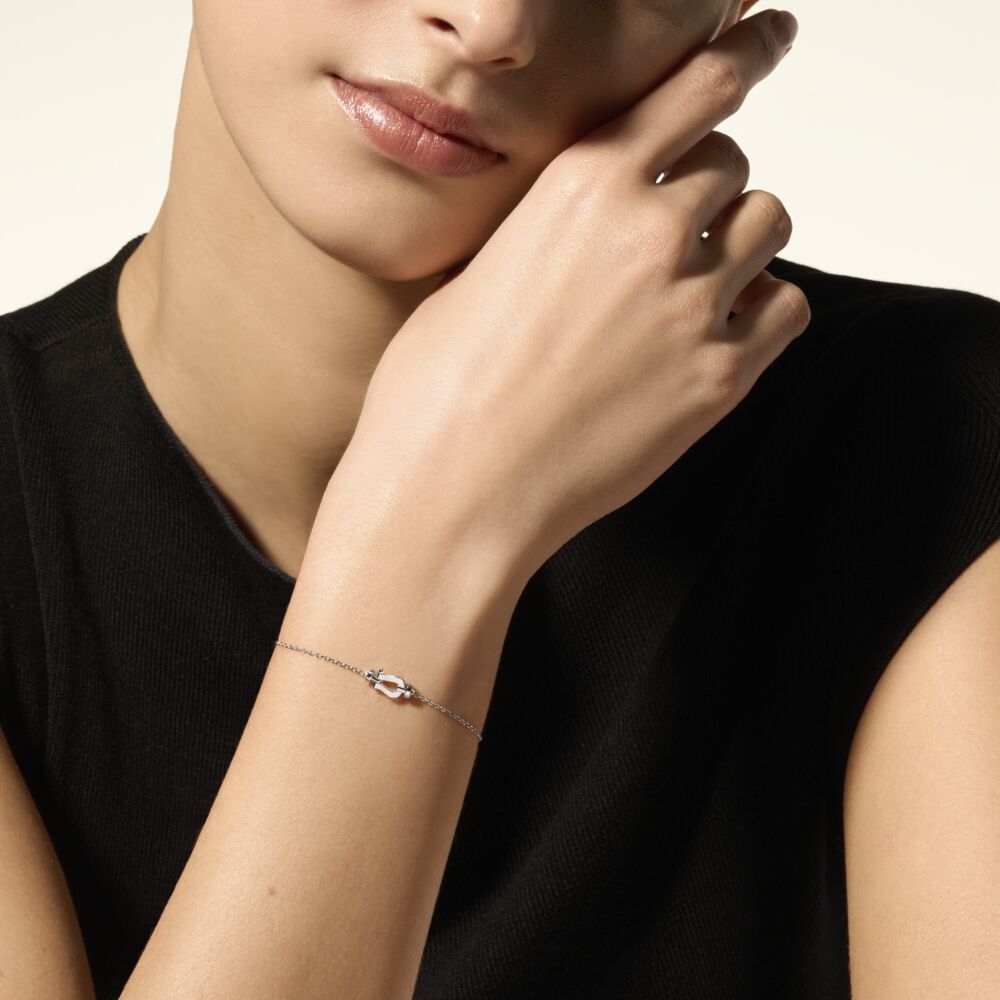 Force 10系列超小号18K白金手链