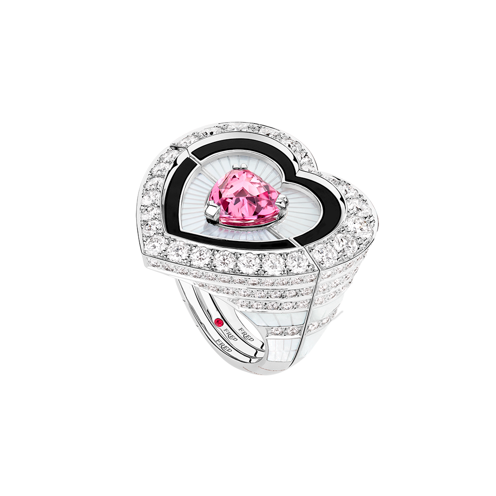 M. Fred Inner Light Pretty Woman系列&ldquo;大爱之心&rdquo;戒指
